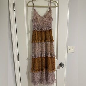 Show Me Your MuMu Tiered Maxi Dress